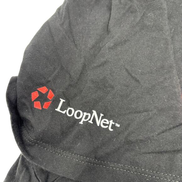 Marine Layer XL Black "In the loop" Logo Crewneck T-Shirt - Picture 3 of 6